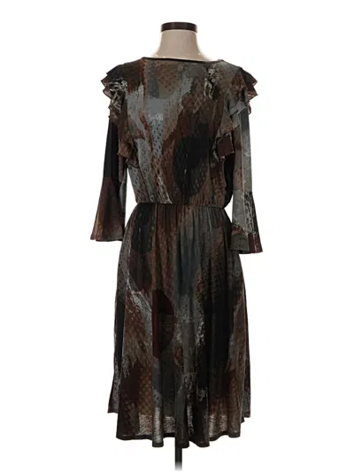 Pre-owned Sew In Love Cocktail Dress In Brown