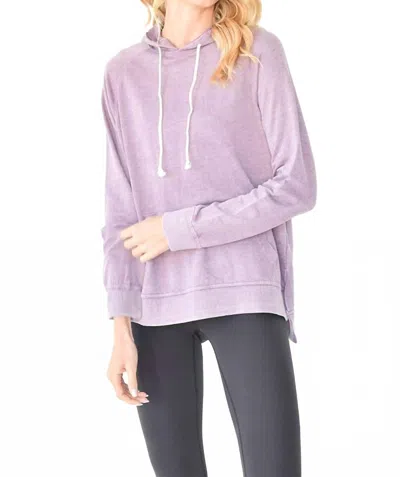 Sew In Love Hoodie In Lilac In Purple