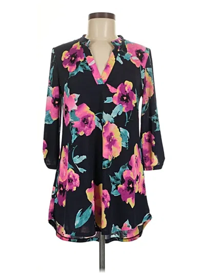 Pre-owned Sew In Love Kimono In Blue