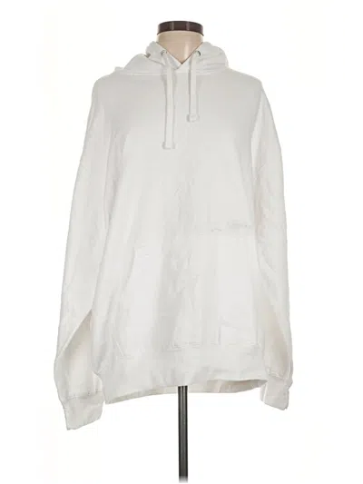 Pre-owned Sew In Love Pullover Hoodie In White