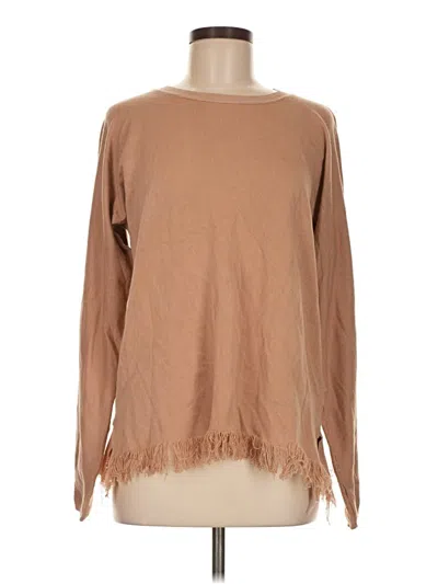 Pre-owned Sew In Love Pullover Sweater In Brown