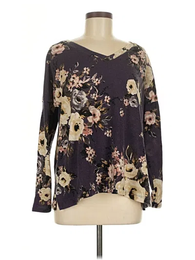 Pre-owned Sew In Love Pullover Sweater In Purple