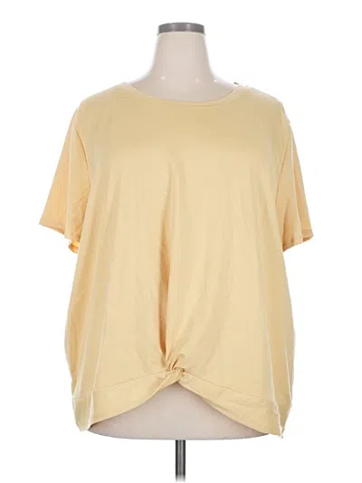 Pre-owned Sew In Love Short Sleeve T-shirt In Yellow