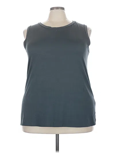 Pre-owned Sew In Love Sleeveless T-shirt In Gray