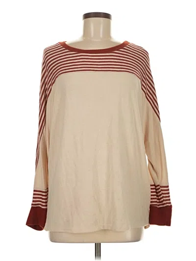 Pre-owned Sew In Love Turtleneck Sweater In Tan