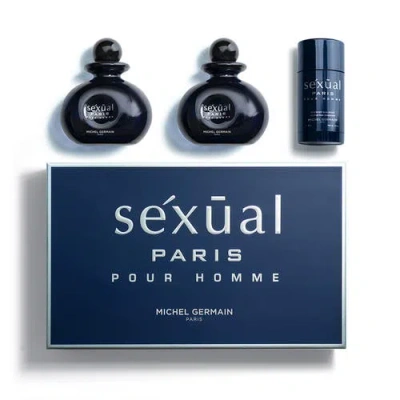 Sexual Michel Germain  Paris Pour Homme 3 Piece Gift Set In Transparent