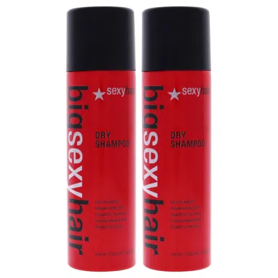 Sexy Hair Big  Dry Shampoo By  For Unisex - 3.4 oz Dry Shampoo - Pack Of 2 In Multi