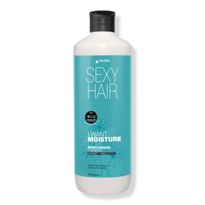 Sexy Hair I Want Moisture Moisturizing Shampoo - 33.8 oz
