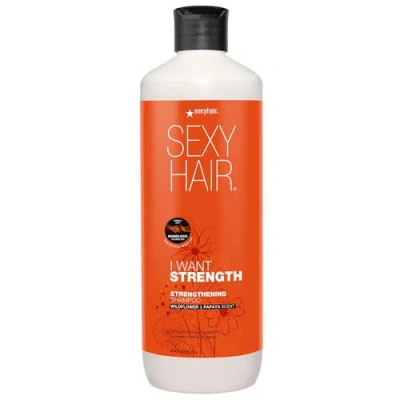Sexy Hair Sexyhair I Want Strength Strengthening Shampoo 33.8 oz
