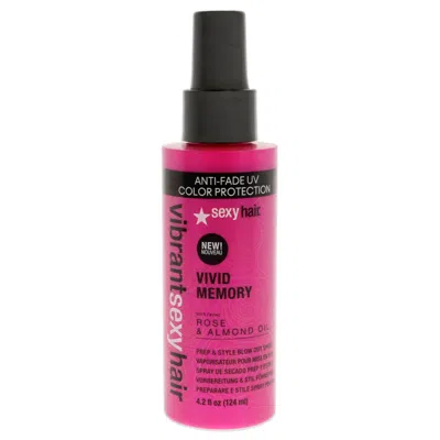 Sexy Hair Vivid Memory Pre And Style Spray For Unisex 4.2 oz Hair Spray