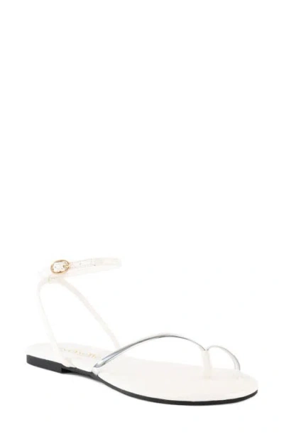 Seychelles A Little Extra Ankle Strap Sandal In White