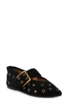 Seychelles Abbey Pointed Toe Flat In Animal Print