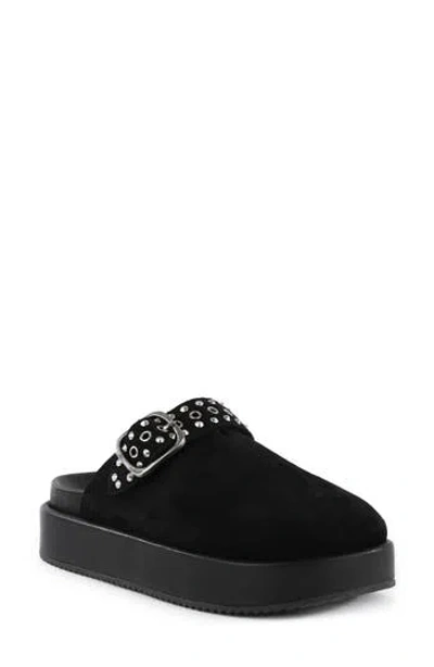 Seychelles Acclaim Suede Mule In Black