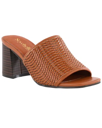Seychelles Adapt 3 Woven Heeled Sandal In Brown