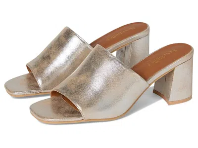 Seychelles Adapt Distressed Suede Mule In Gold