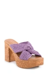 Seychelles Adorned Platform Sandal In Pink