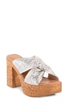 Seychelles Adorned Platform Sandal In Multi