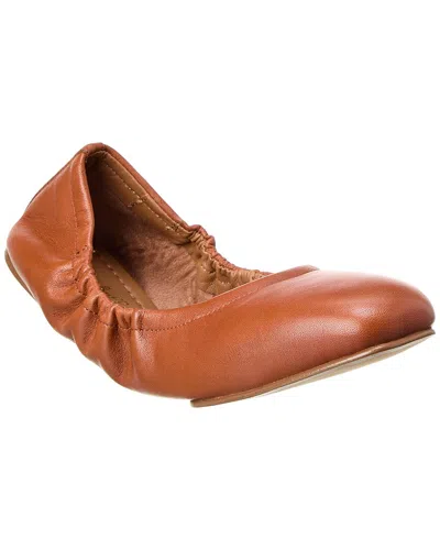 Seychelles Amelia Leather Ballet Flat In Brown