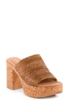 Seychelles Applause Platform Sandal In Bronze