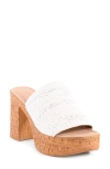 Seychelles Applause Platform Sandal In White