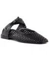 Seychelles Art Deco Woven Leather Mule