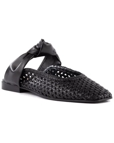 SEYCHELLES ART DECO LEATHER MULE