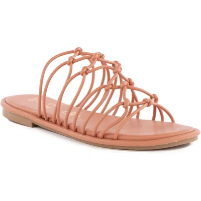 Seychelles Authentic Womens Faux Leather Open Toe Gladiator Sandals In Pink
