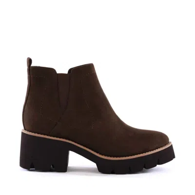 Seychelles Bc Fight For Your Right Ankle Boot In Brown Suede