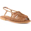 Seychelles Beach Is Better Knotted Sandal In Taupe