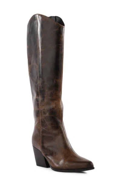 Seychelles Begging You Distress Knee High Boot In Multi