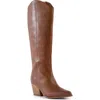 Seychelles Begging You Knee High Western Boot In Brown