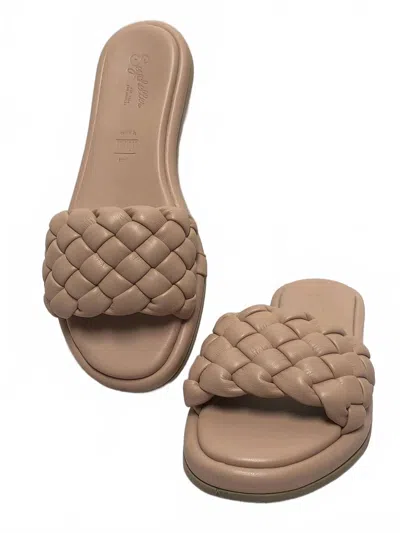 Seychelles Bellissima Flat Sandals In Nude In Brown