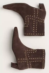 Seychelles Big Bang Studded Ankle Boots In Brown