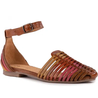 Seychelles Bits N Pieces Womens Strappy Leather Ankle Strap In Multi