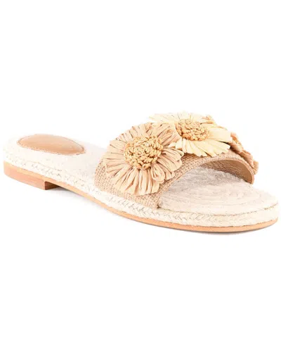 Seychelles Botanical Gardens Flowers Slide Sandal In Neutral