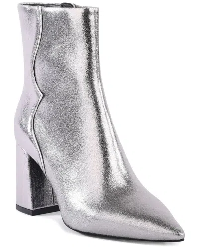 Seychelles Broken Promises Leather Boot In Silver