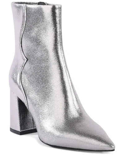 Seychelles Broken Promises Leather Boot In Silver