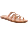 Seychelles Buckle Leather Sandal In Brown