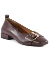 Seychelles Cambridge Leather Flat In Brown