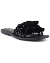 Seychelles Camellia Slide Sandal In Black
