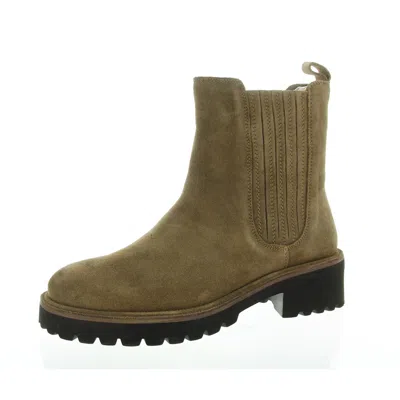 Seychelles Cashew Womens Suede Round Toe Ankle Boots In Green