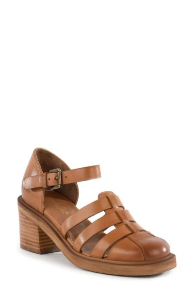 Seychelles Cinematic Ankle Strap Fisherman Sandal In Brown