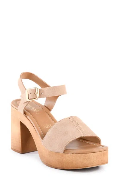 Seychelles City Scape Platform Sandal