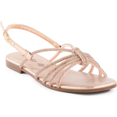Seychelles Coasting Slingback Sandal In Rose Gold