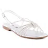 Seychelles Coasting Slingback Sandal In Silver