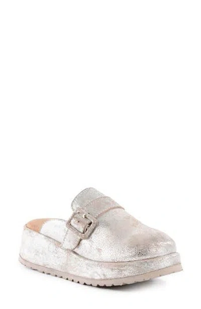 Seychelles Come Together Ii Platform Clog In Silver