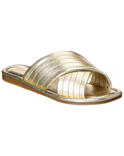 Seychelles Courage Leather Slide In Gold