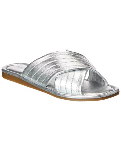 Seychelles Courage Leather Slide In Silver