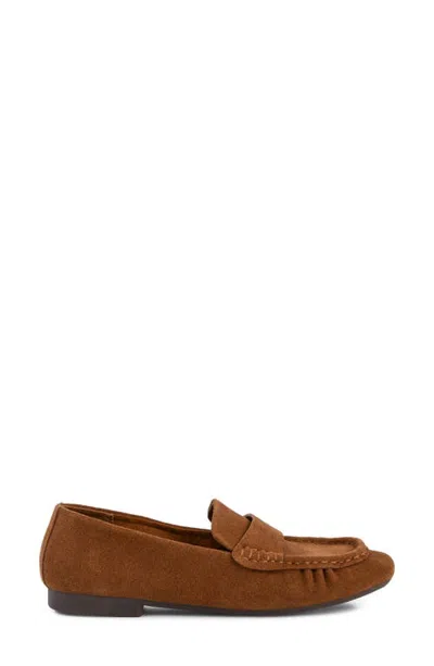 Seychelles Day Trip Suede Loafer In Burgundy