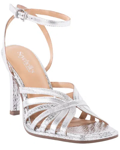 Seychelles Dress To Impress Leather Heel In Silver